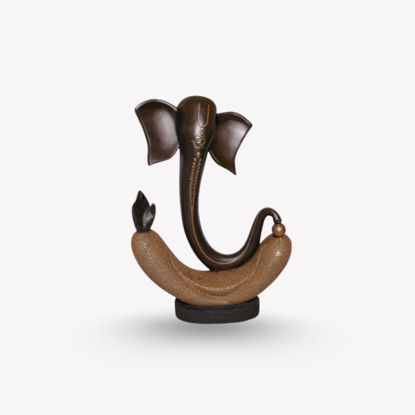 Eternal Modern Ganesha - Bronze & Gold