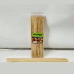Auraa 48 pcs natural bamboo skewers