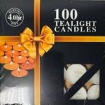 Essentials 100 pcs T-lite Candles