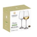 Anser 6-Piece Stem Glass Set - 440 ml