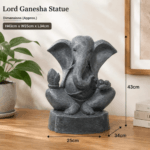 Abstract Traditional Ganesha, Rustic Pearl