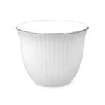 ORCHID BONE CHINA CAWA CUP SET - SILVER LINE