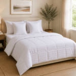 SOMNIA QUEEN COMFORTER-5 PCS SET-WHITE