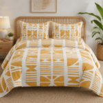 HARMONY PRINTED QUEEN COMFORTER-3 PCS SET