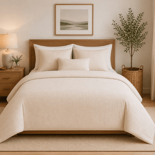 Untitled design - 2026-05-21T143334.275 HARMONY PRINTED QUEEN COMFORTER-3 PCS SET - Image 1