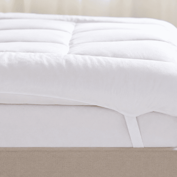 Untitled design – 2026-06-18T171238.680 Prima Microfiber Single Mattress Topper-90x200cm-WHITE - Image 1