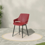 BREEZE FIBRE CAFÉ CHAIR - RED