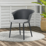 BRIX FIBRE CAFÉ CHAIR - BLACK