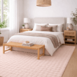Pebbles Shaggy Rug-Brown