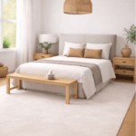Horizon Solid Shaggy Rug-Beige