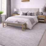 Horizon Solid Shaggy Rug-Grey
