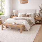 Abstra 3D Jacquard Fur Rug beige | Premium Soft Rug