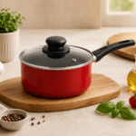 Basix Saucepan W/Lid 18 Cm