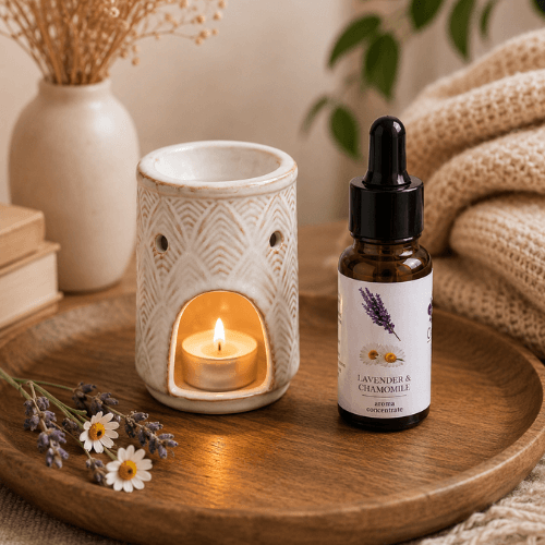 Untitled design - 2026-05-29T171446.753 Mystiq Oil Burner set : Lavender Field - Image 1