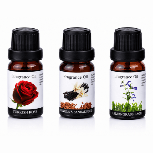 Untitled design – 2026-06-04T171347.857 Fragrance Oil 3 Pcs Set : Turkish Rose - Vanilla - Lemon Grass - Image 1