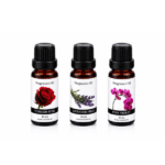 Fragrance Oil 3 Pcs Set : Turkish Rose - Pink Violet- Lavender Field