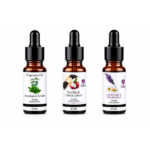 Fragrance Oil 3 Pcs Set : Vanilla Litchi - Eucalyptus- Lavender Chamomile