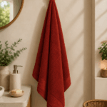 Essential Bath Towel - 70x130 cm- Rust